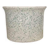Speckled ceramic planter