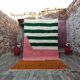 Traditional Berber rug in natural wool 2.5x1.5 m