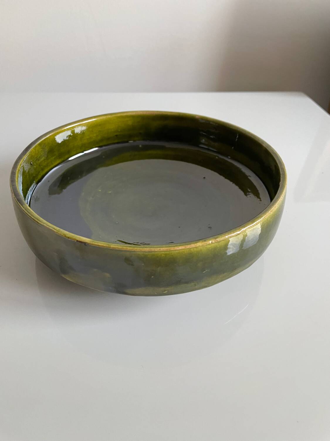 Assiette creuse artisanale, Maroc