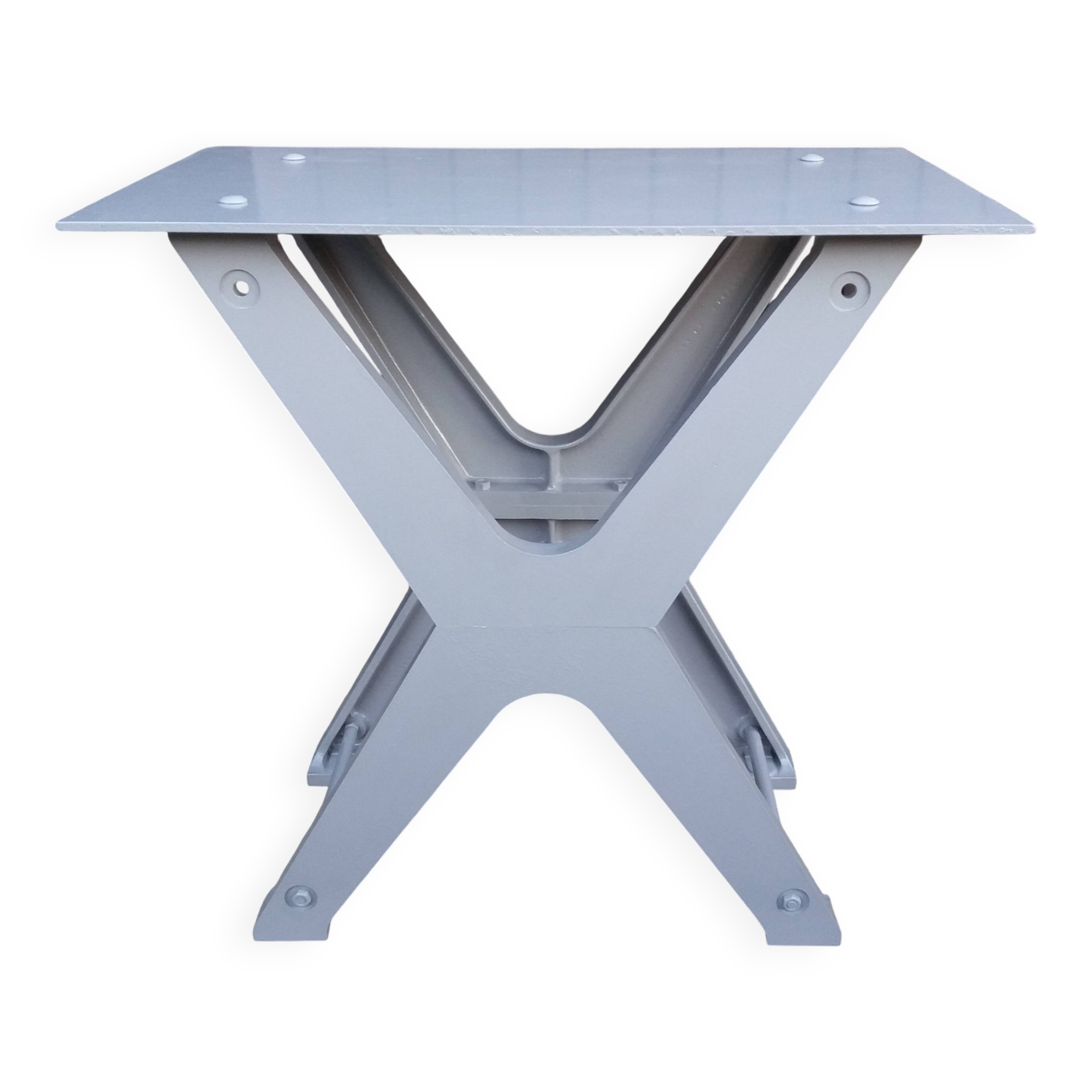 Industrial iron table