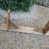 Wooden bench
