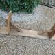 Wooden bench