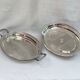 Silver metal covered dish signed Lancel dimension: height -14cm- width -48cm-