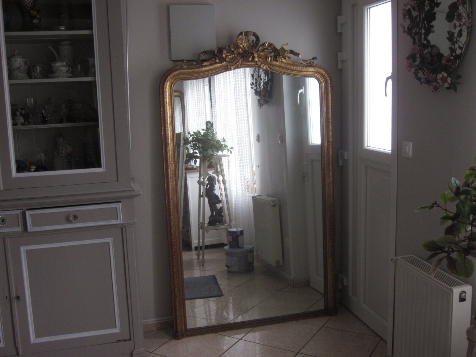 large mirror gilded XIX 2mx120cm