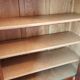 Antique carved wooden Louis XV wardrobe
