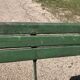 Banc de jardin pliant 1900 vert