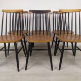 6 Scandinavian chairs