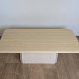 Table basse en travertin