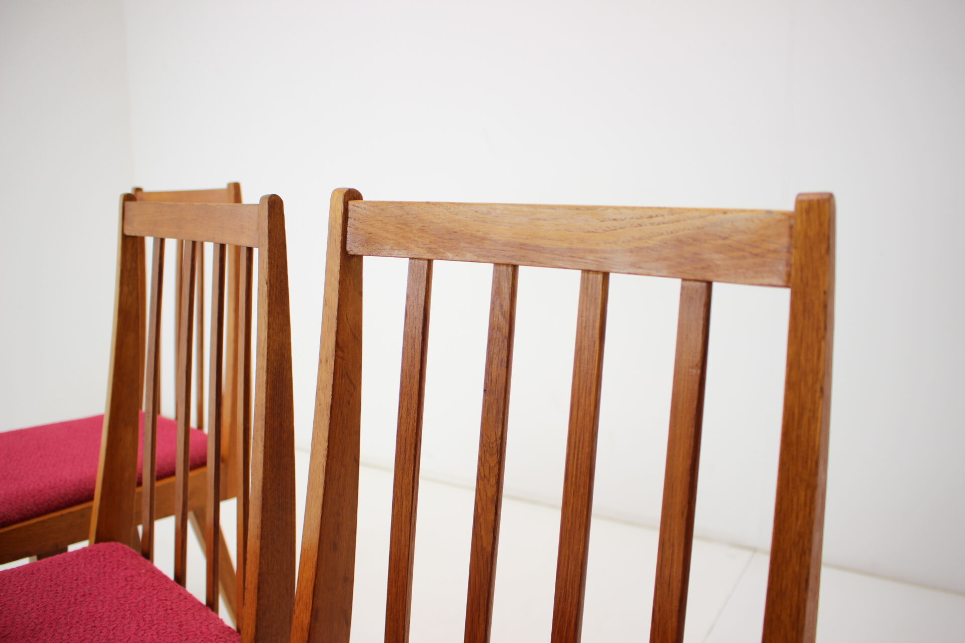 Set of four design dining chairs, 1960's.