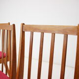 Set of four design dining chairs, 1960's.
