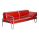 Bauhaus Sofa in Leather & Tubular Steel, 1930s