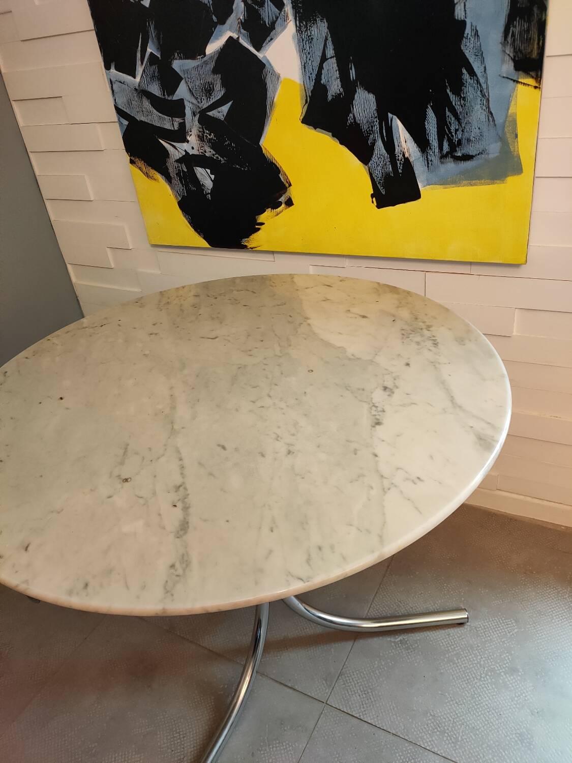 Marble table