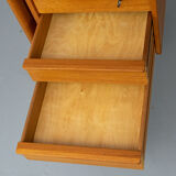 Teak Desk with movable table top by Løvig, 1960s