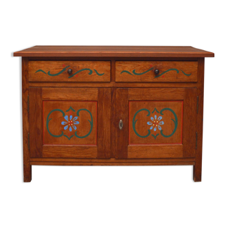 Painted country buffet