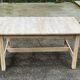 Table à manger scandinave en bois massif 155-210cm