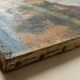 Table HST "Red house by the river" signed C. Normand early XX°