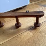 Bamboo wall hook dimensions: height - 6cm - length - 53cm -