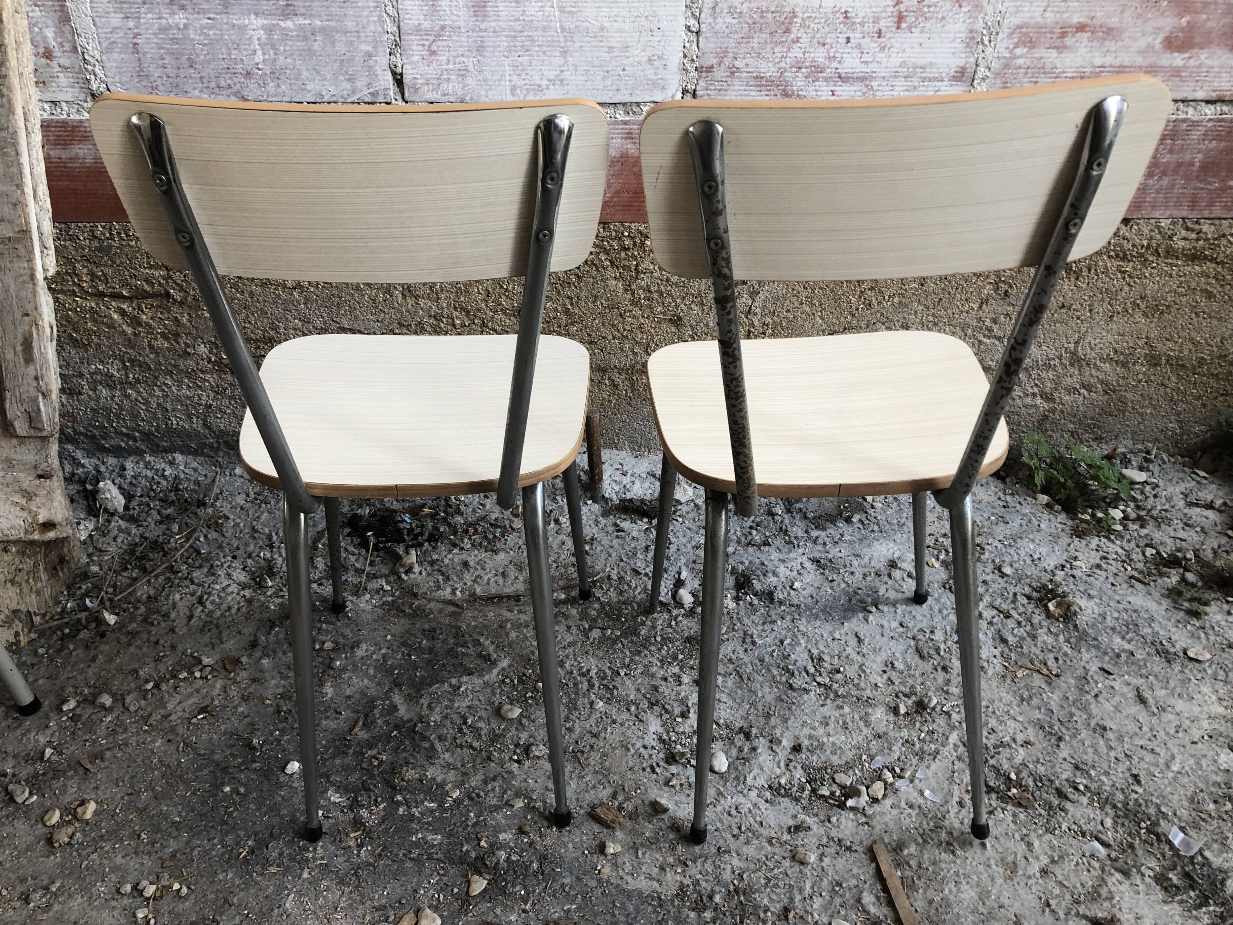 Pair chairs 1970
