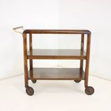 1930s Art Deco Serving Bar/Cart, Czechoslovakia