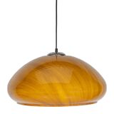 Brown mushroom pendant lamp