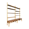 Set of 2 vintage design wall units by William Watting for A. Mikael Laursen