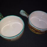 Vallauris ceramic fish soup service