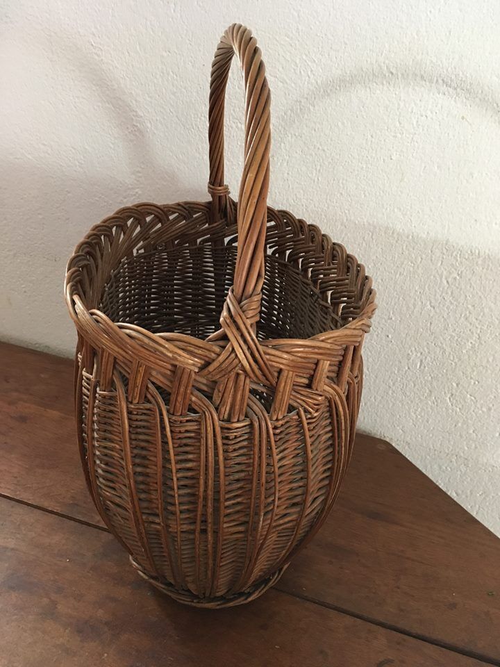 60s wicker basket