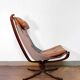Falcon armchair and ottoman sound, Sigurd Ressell, 70s