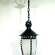 Small 1-light wrought iron lantern