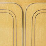 Four-door birch wood enfilade. 1970s.