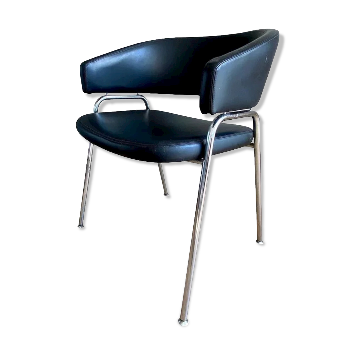 Black AP Originals Armchair, by Hein Salomonson and Theo Tempelman, 1960