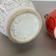 Set of 2 fat lava pottery vase made Bay Ceramics, Germany