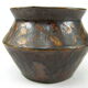 Sandstone vase with brown glaze, Charles Greber