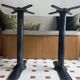 Table de bistrot pieds art deco et Formica