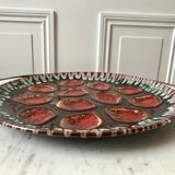 Oyster dish Vallauris 70s
