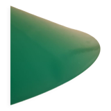 Pendant lamp in enamelled sheet metal