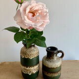 Pottery vases West Germany, 1960s