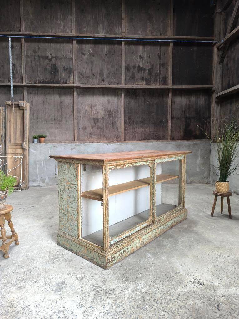 Comptoir vitré meuble de metier