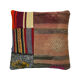 Vintage turkish kilim cushion cover , 40 x 40 cm