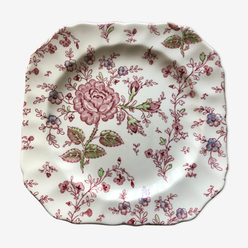 7 assiettes rose chintz Johnson Bros