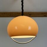 Guzzini pendant light, Jolly model by Luigi Massoni, 70's space age style