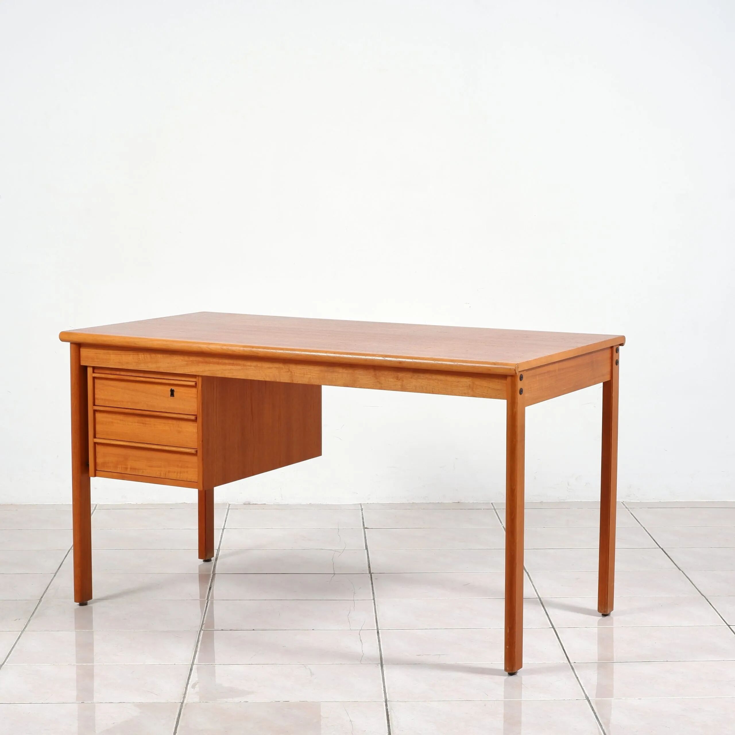 Teak writing desk by Peter Lovig Nielsen for Løvig
