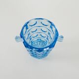 Ice bucket Rosice, Czech design, 1950s, manufacturer: Sklo Union, designer: