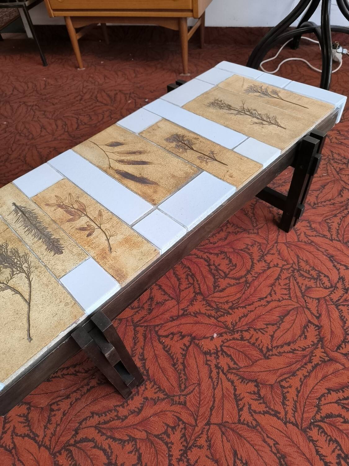 Ceramic coffee table by Roger Capron