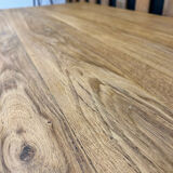 Solid oak farm table