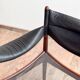 Ensemble danoise avec fauteuil, repose-pieds et table par Kristian Vedel
