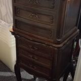 Pair of antique bedside tables