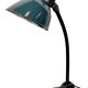 Vintage German Bauhaus Petrol Enamel Table Lamp from Schaco, 1930s