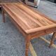 Walnut farmhouse table