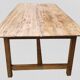 Table de drapier en châtaigner, XIXème